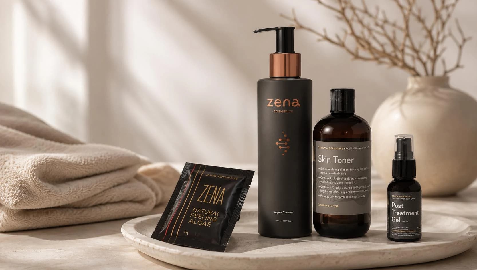 ZENA Algae Peeling Schulungs-Set